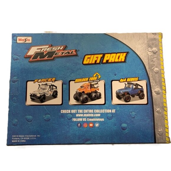 Fresh Metal 9 Pack Diecast Cars 1/64 Scale Maisto Model 11077 - Picture 2 of 2